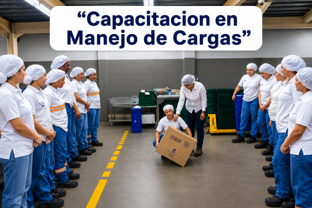 capacitacion en manejo de cargas
